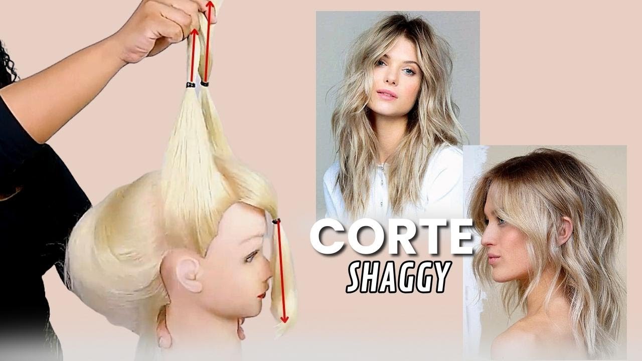 Corte SHAGGY 👉Con 4 Coletas ► *LA MEJOR TÉCNICA*