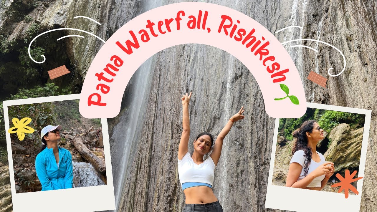 Waterfall in Rishikesh🌸Patna Waterfall, Rishikesh🌱