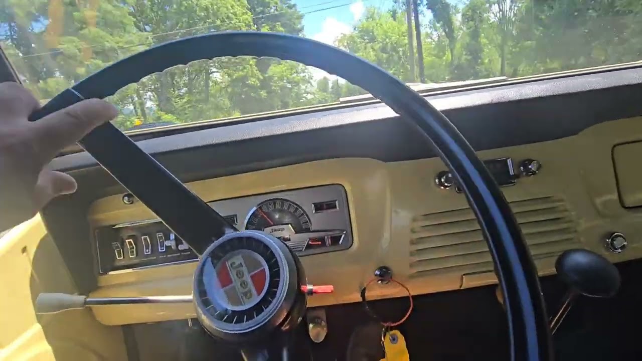 1969 Jeep Commando Start and Drive