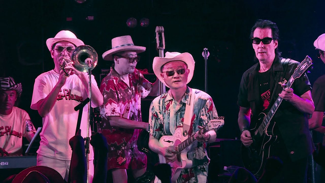 THE SKA FLAMES with 鮎川誠「TOKYO SHOT LIVE ver.」MV