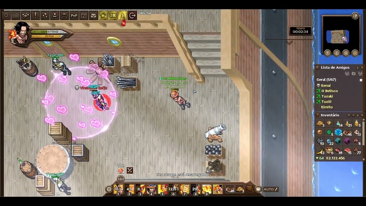 Ace 2 vs Reiju - Extreme - 16 Branco