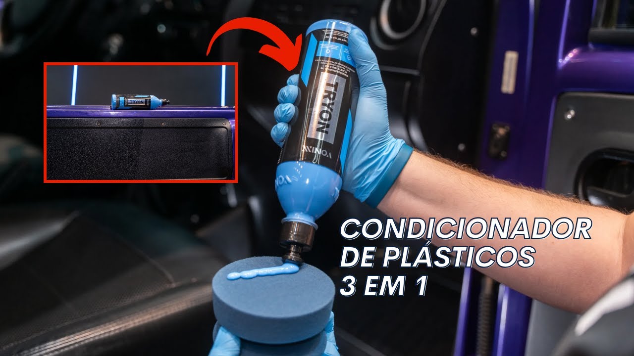 TRYON VONIXX | Condicionador de pl&aacute;sticos 3 em 1
