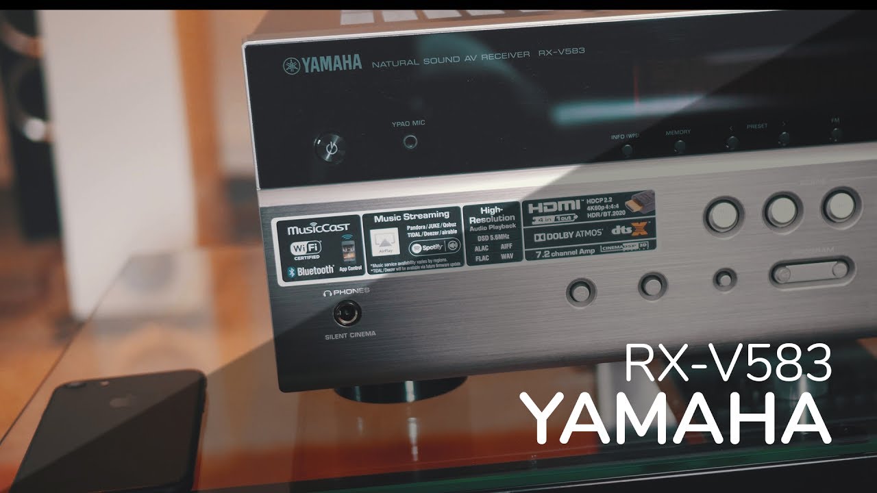 RX-V583 By Yamaha | Multiroom Reciever