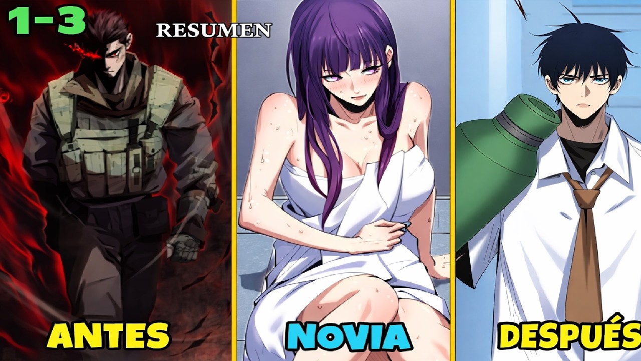 🔥 (1-3) Traicionado en Guerra, Ahora Castiga Desde la Escuela | Resumen manhwa