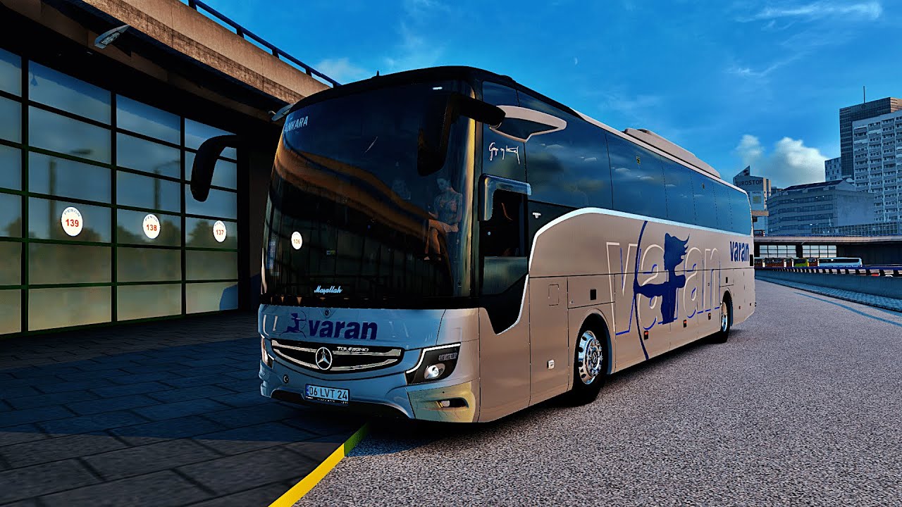 Unova Dinlenme Tesisi | İstanbul-Bolu-Ankara Seferi | Varan Turizm #ets2 #bus #g29 #bus