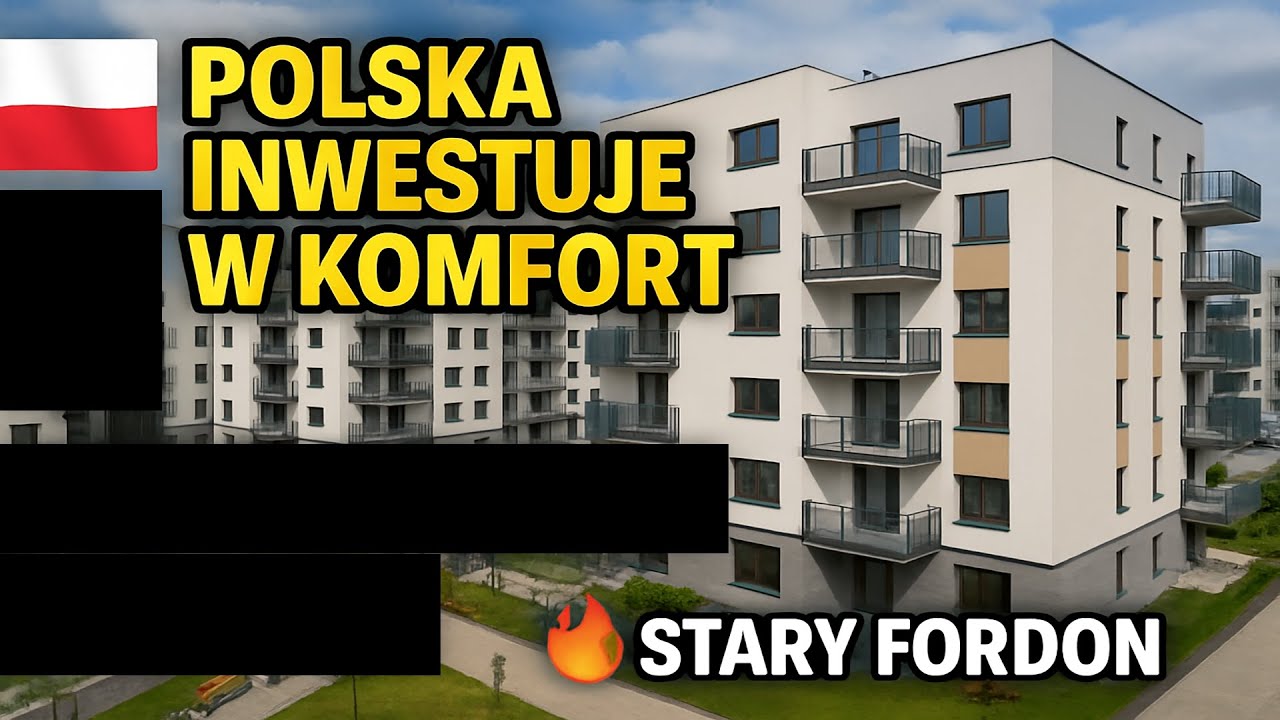 🇵🇱 Polska inwestuje w komfort! Oto tajemnice 🏘️osiedla Nowoczesny Fordon! 🔥Stary Fordon