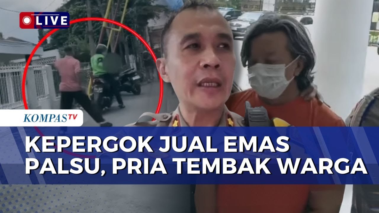 [FULL] Polisi Ungkap Kronologi Pria Jual Emas Palsu dan Tembak Warga dengan Airsoft Gun di Bandung