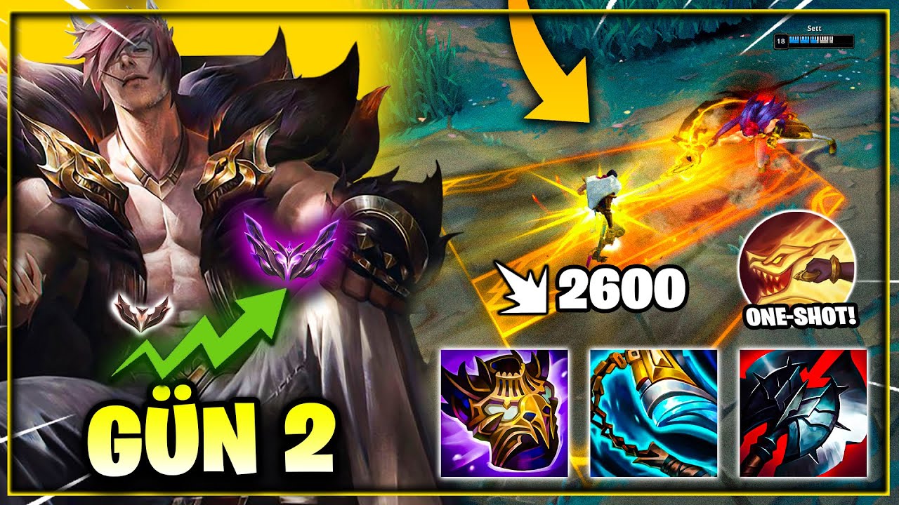 META Şampiyonlarla MASTER Oluyorum G&Uuml;N 2 (SETT TEK ATIYOR)