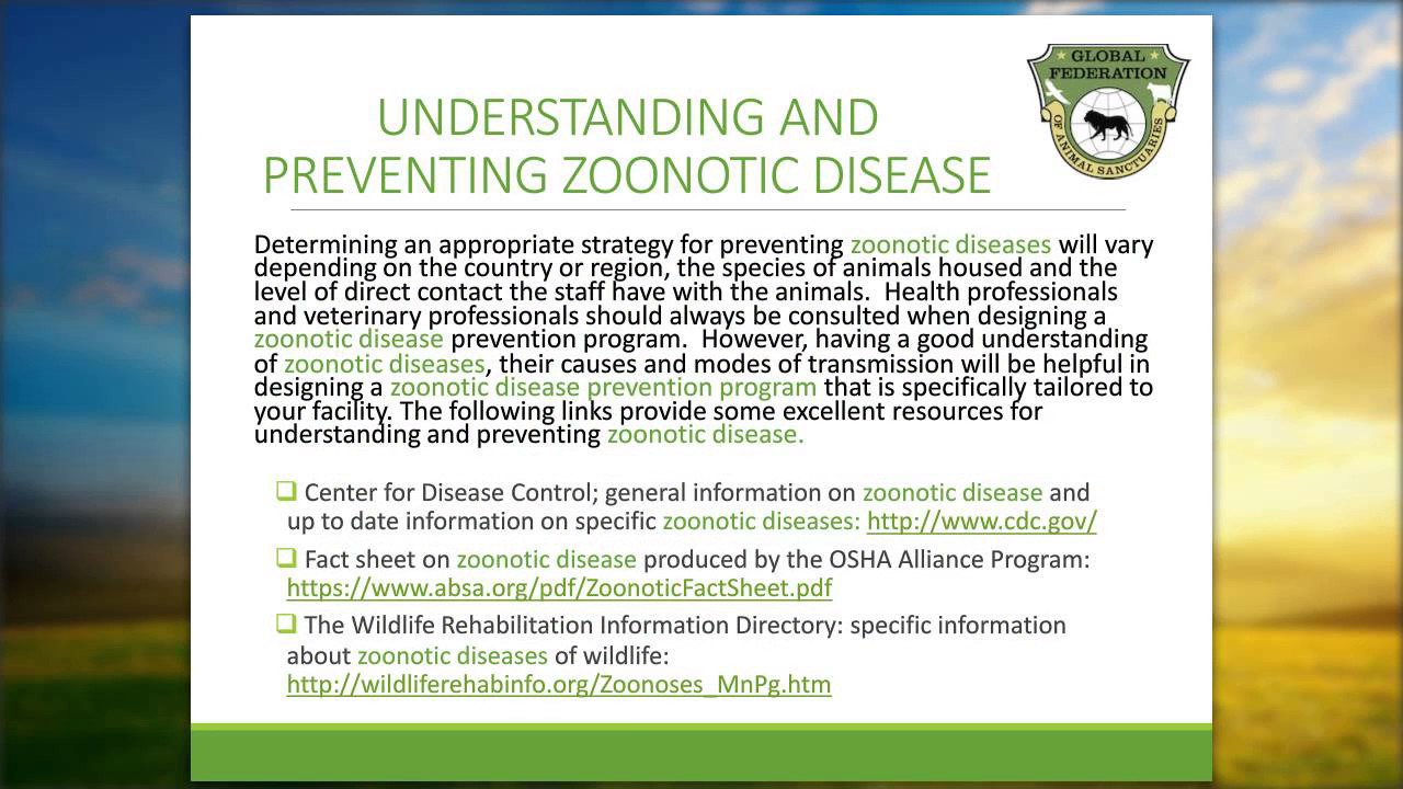 Understanding Zoonotic Disease