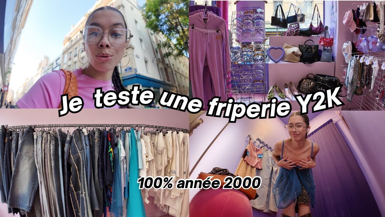 Je teste une friperie Y2K (vive les année 2000) !!!