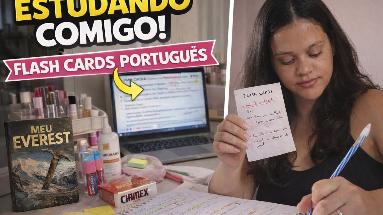 😱 Mudei meu jeito de REVISAR (Flashcards) + Produtos para Cuidar da Pele 