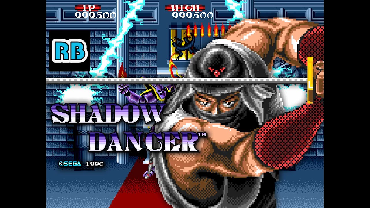 1990 [60fps] MD GEN Shadow Dancer No shuriken No dog attack ALL