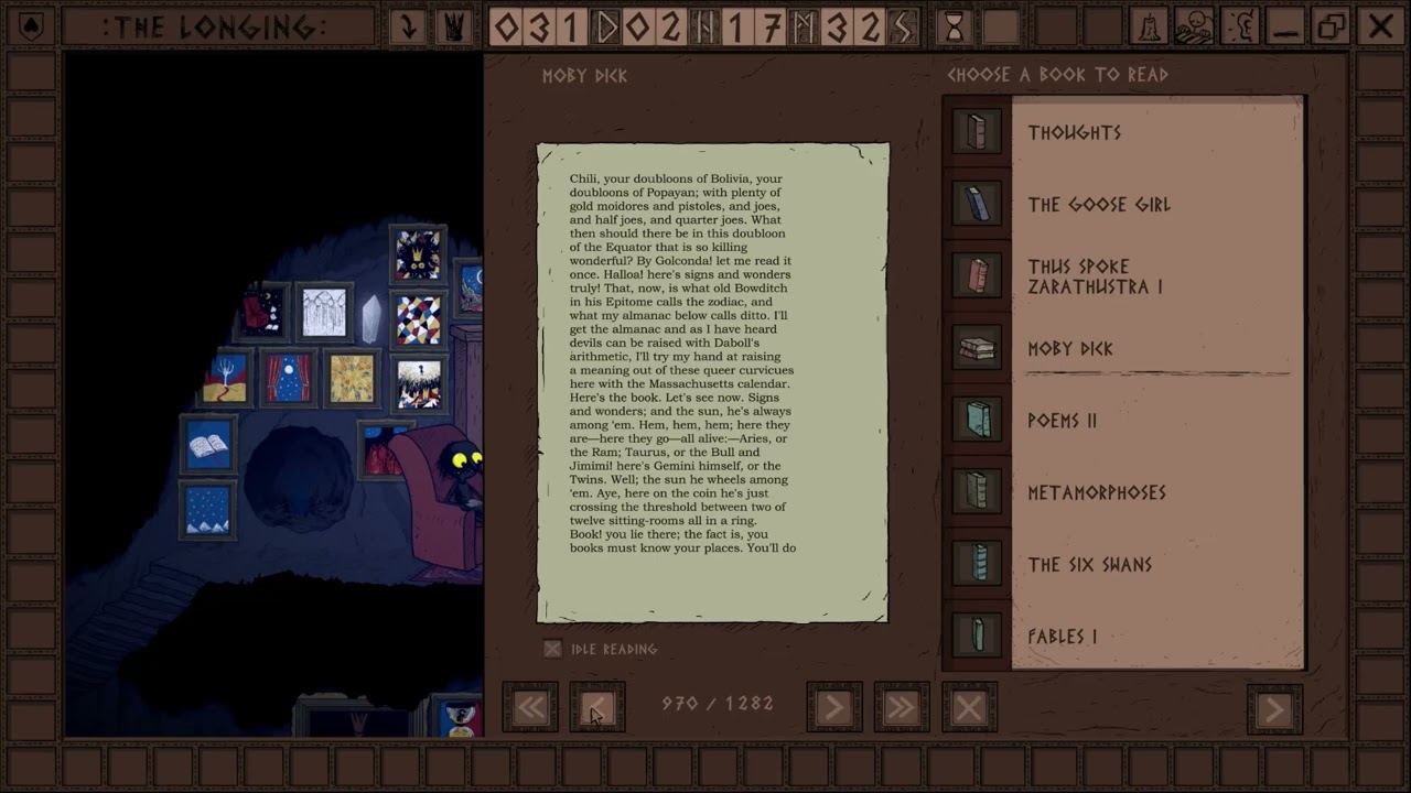 The Longing: Uncover the secrets of time travel. Can you go back to the past?