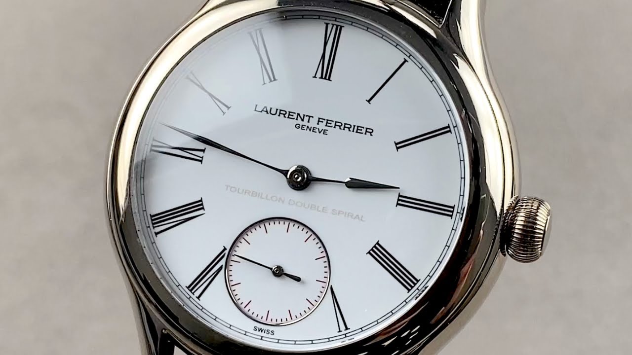Laurent Ferrier Galet Classic Tourbillon Double Spiral LCF001.G1.E10 Laurent Ferrier Watch Review