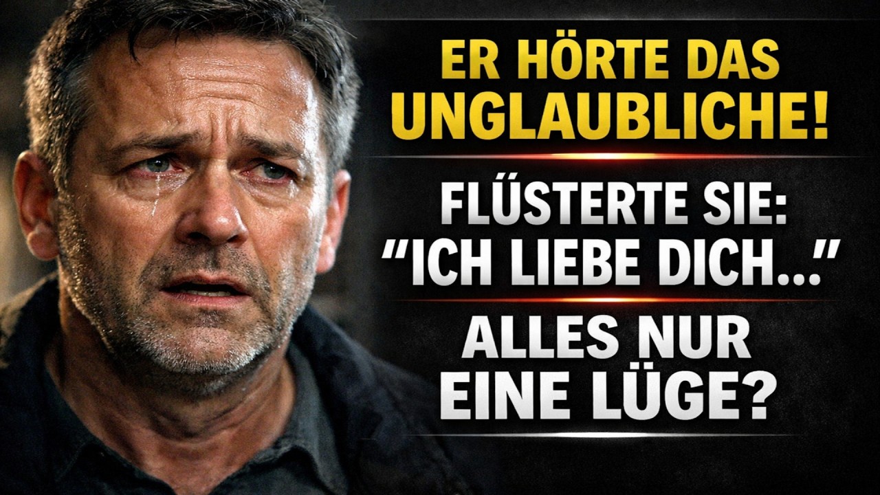 Er kam nach Hause zu seiner sterbenden Frau. Doch was er durch die Tür hörte, veränderte alles.