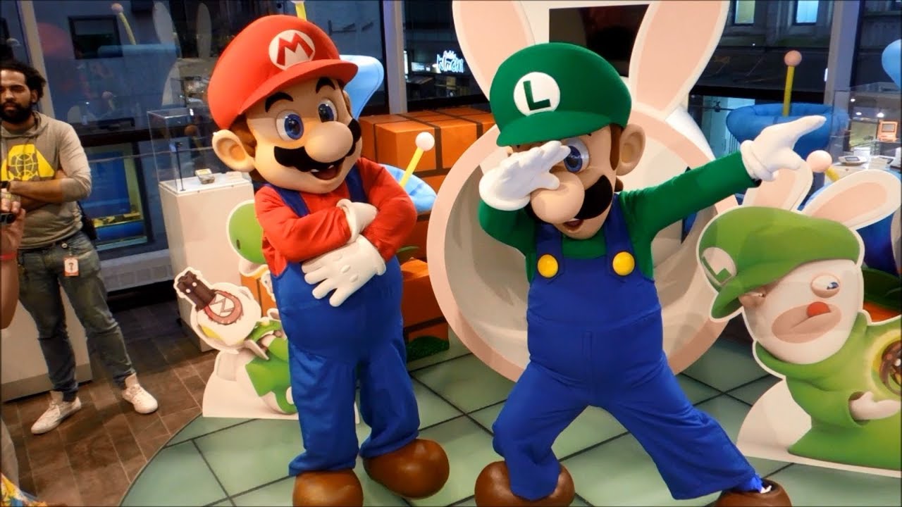 Mario + Rabbids Kingdom Battle Launch Event at Nintendo NY (Q&A with Davide Soliani/Grant Kirkhope)