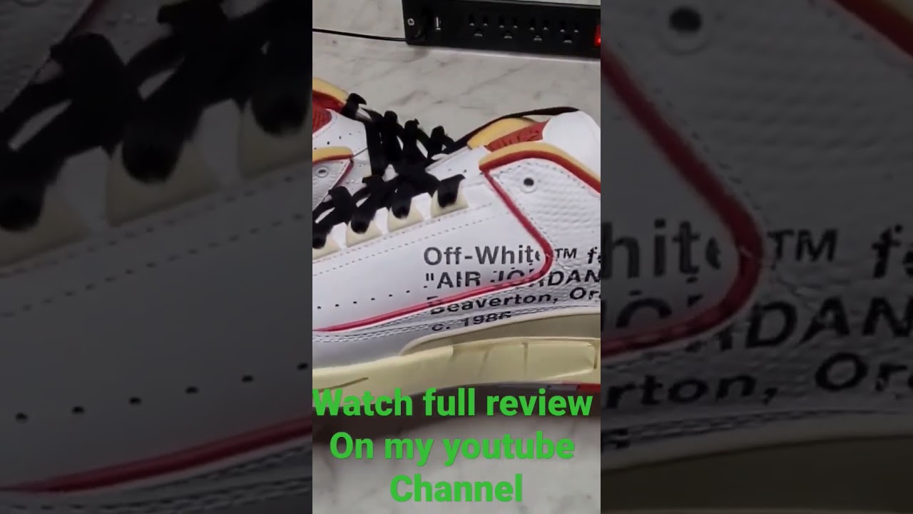 OFFWHITE JORDAN 2