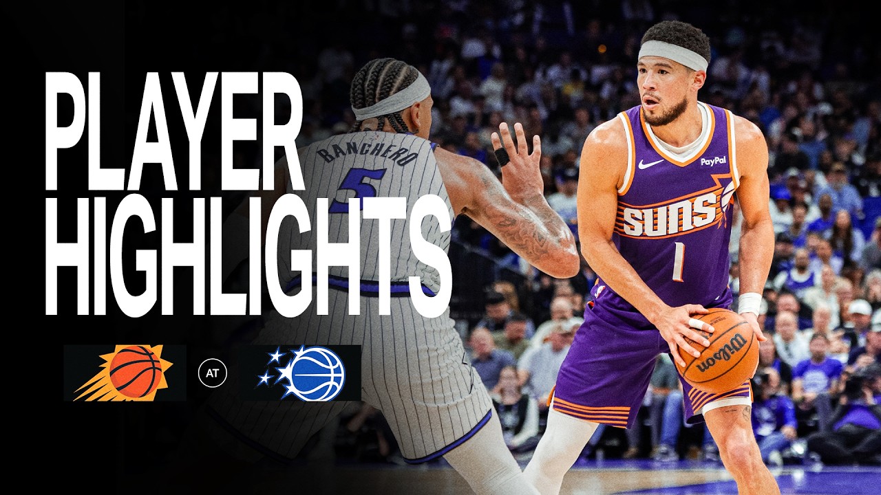 Devin Booker scores 34 PTS against Orlando Magic for career 18K PTS | Phoenix Suns Player Highlights