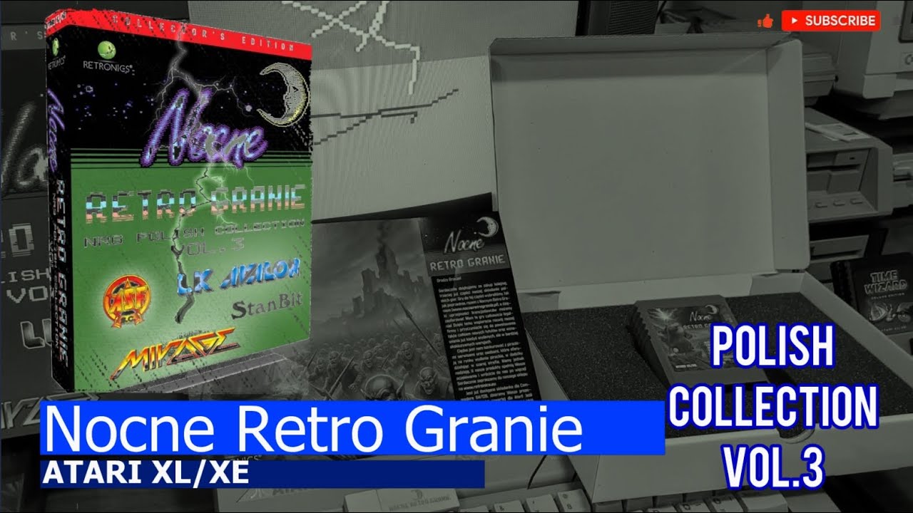 Atari XL/XE -=Nocne Retro Granie - Polish Collection vol. 3=-