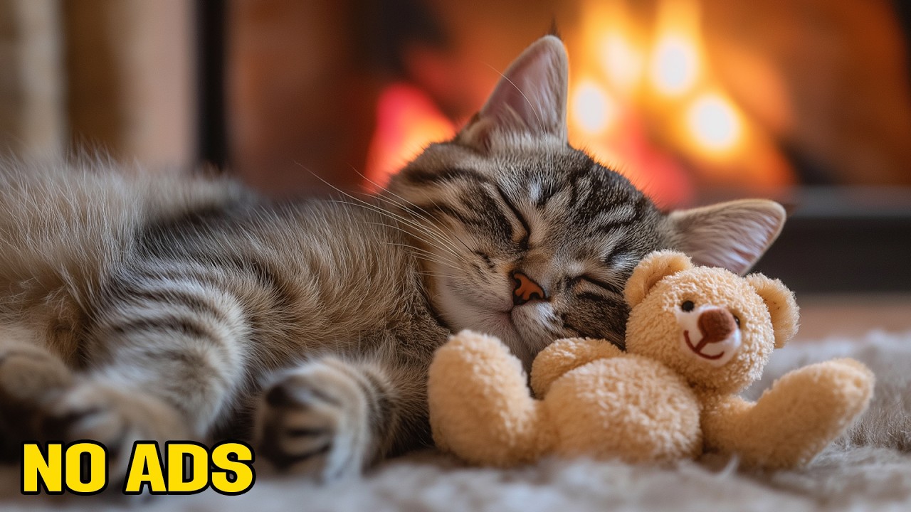 Relaxing Music for Cats 🐈 Anxiety Relief Sounds Help Cats Relaxation For Anxiety, Comfort & Safety