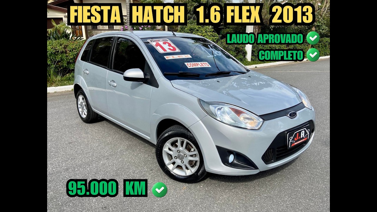 Ford Fiesta Hatch 1.6 8v Flex Zetec Rocam 2013 Completo