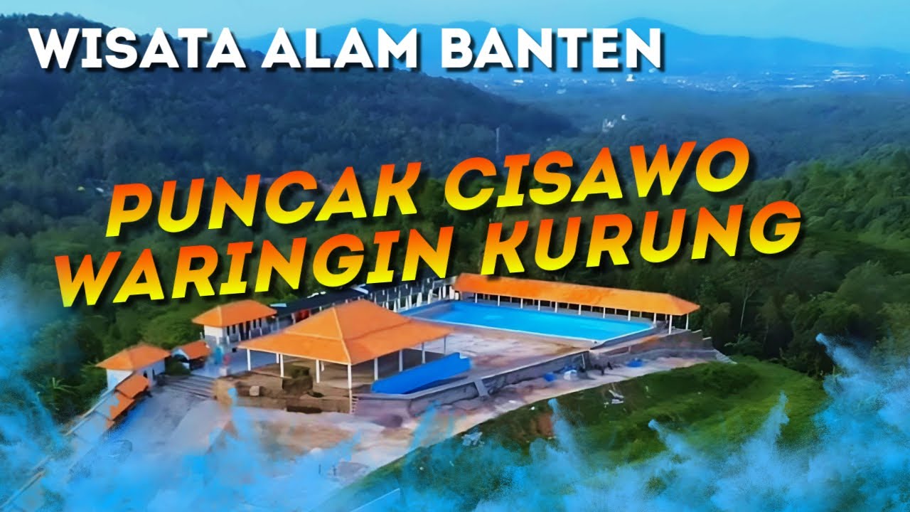 Ada Kolam Renang Baru di Puncak Bukit Cisawo Waringin Kurung Banten