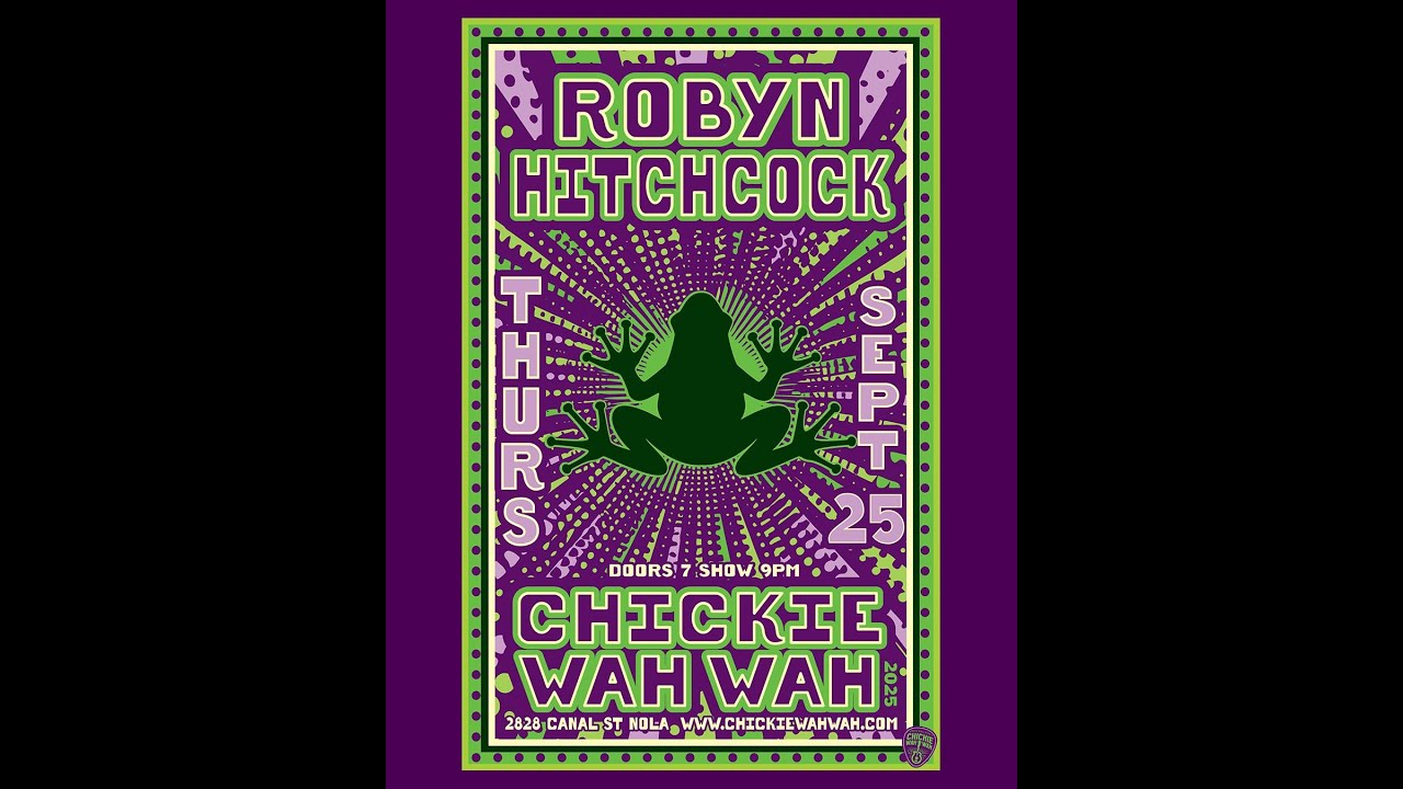 Robyn Hitchcock live @Chickiewahwah.2025