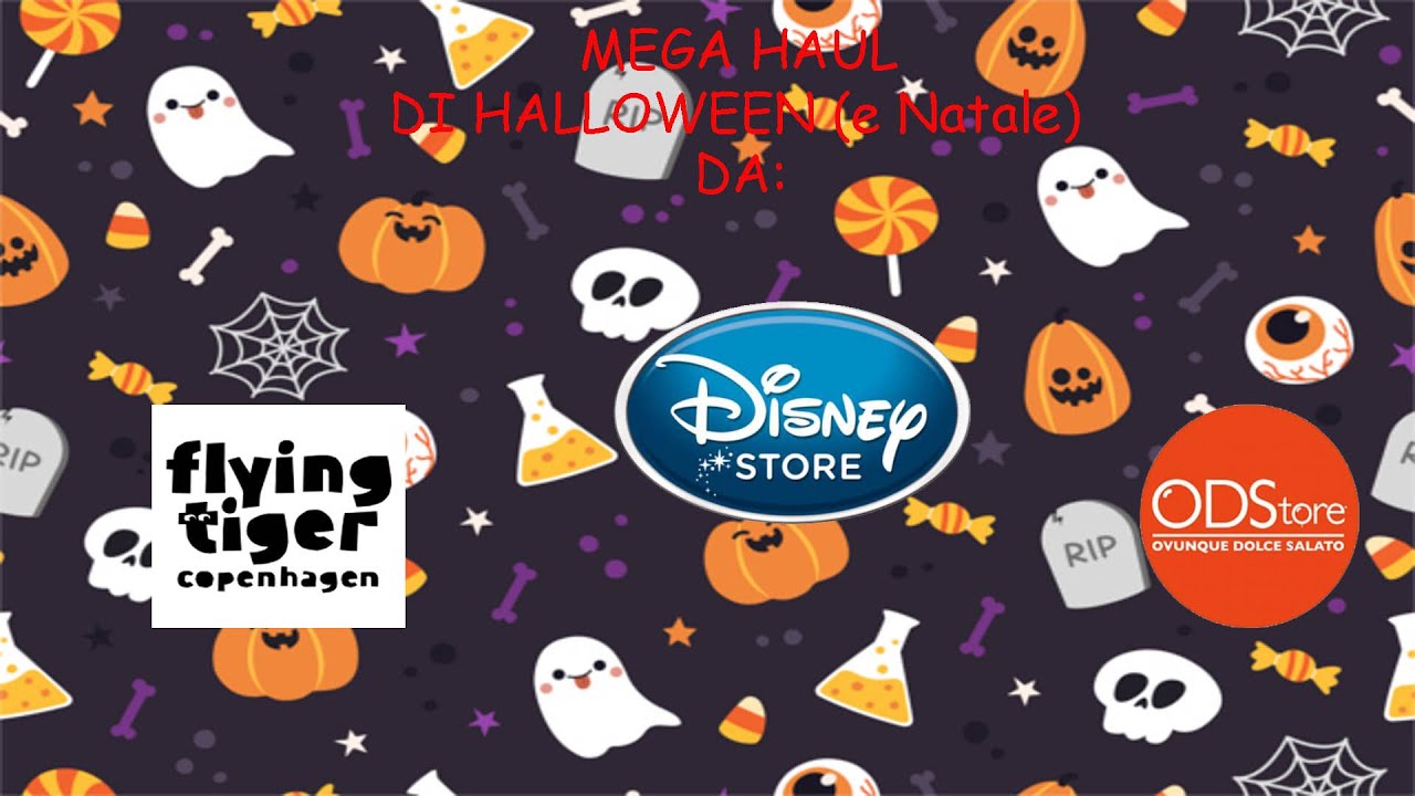 *HAUL DI HALLOWEEN!!! Disney Store, Tiger, OD Store!