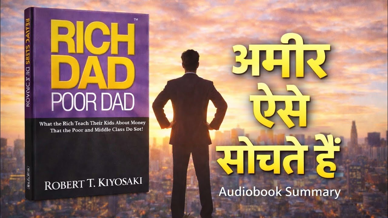 Rich Dad Poor Dad Audiobook Summary । Hindi