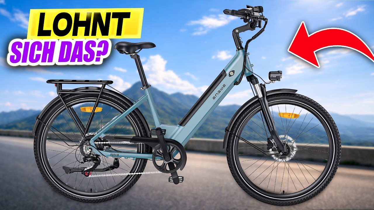 E-Bike ENGWE P275 SE im Alltagstest: Viel besser als gedacht