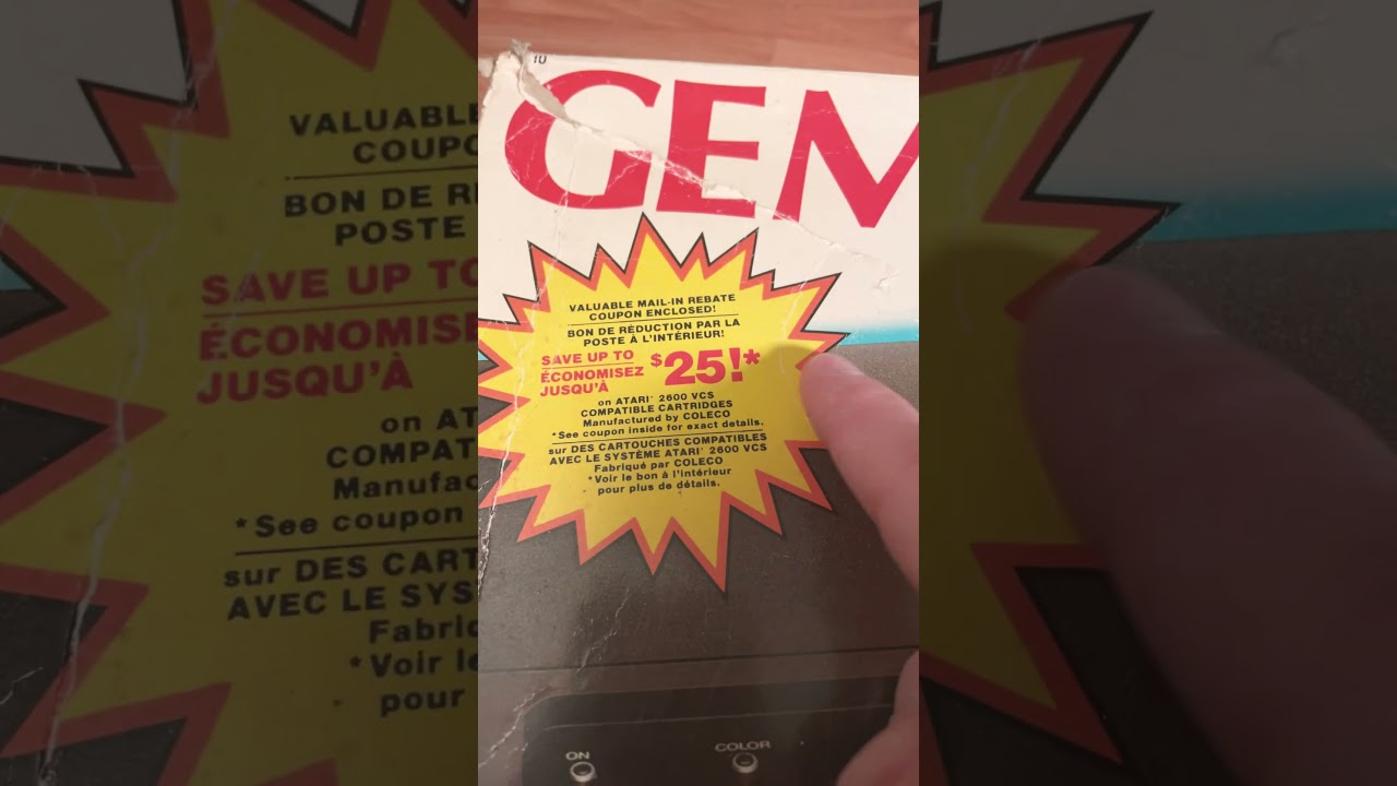 #SHORTS - My weirdest game console the #coleco Gemini #retro #gaming #atari