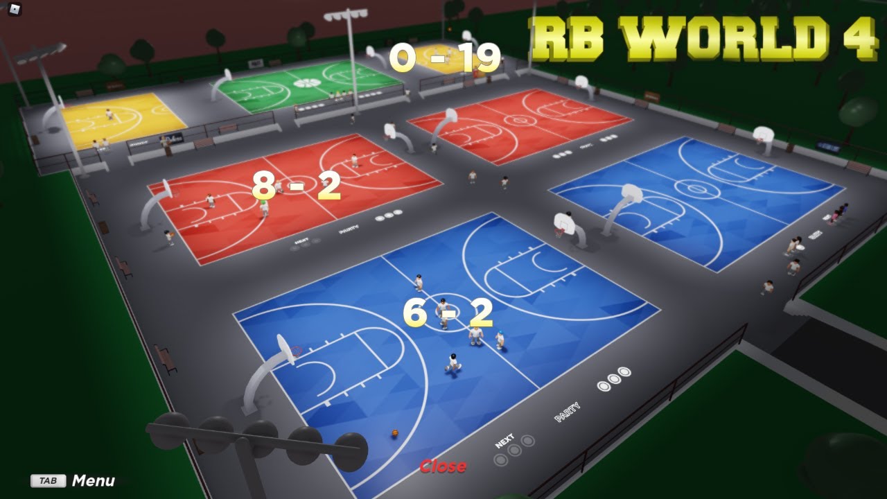 RB WORLD 4 PARK DROPPED!!!🏀