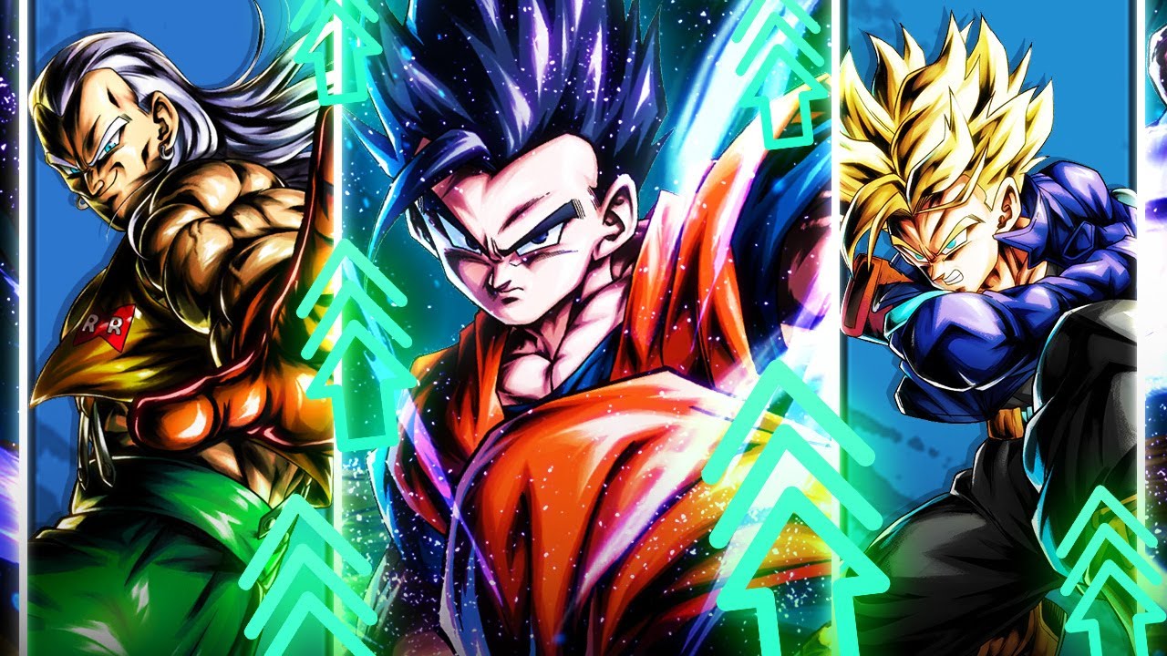 ULTIMATE GOHAN WITH NUCLEAR BLUE CARDS WITH THESE BUFFS!! | Dragon Ball Legends