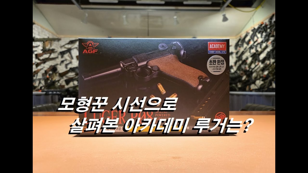 뒷북치는 모형꾼의 아카데미 P08 소감