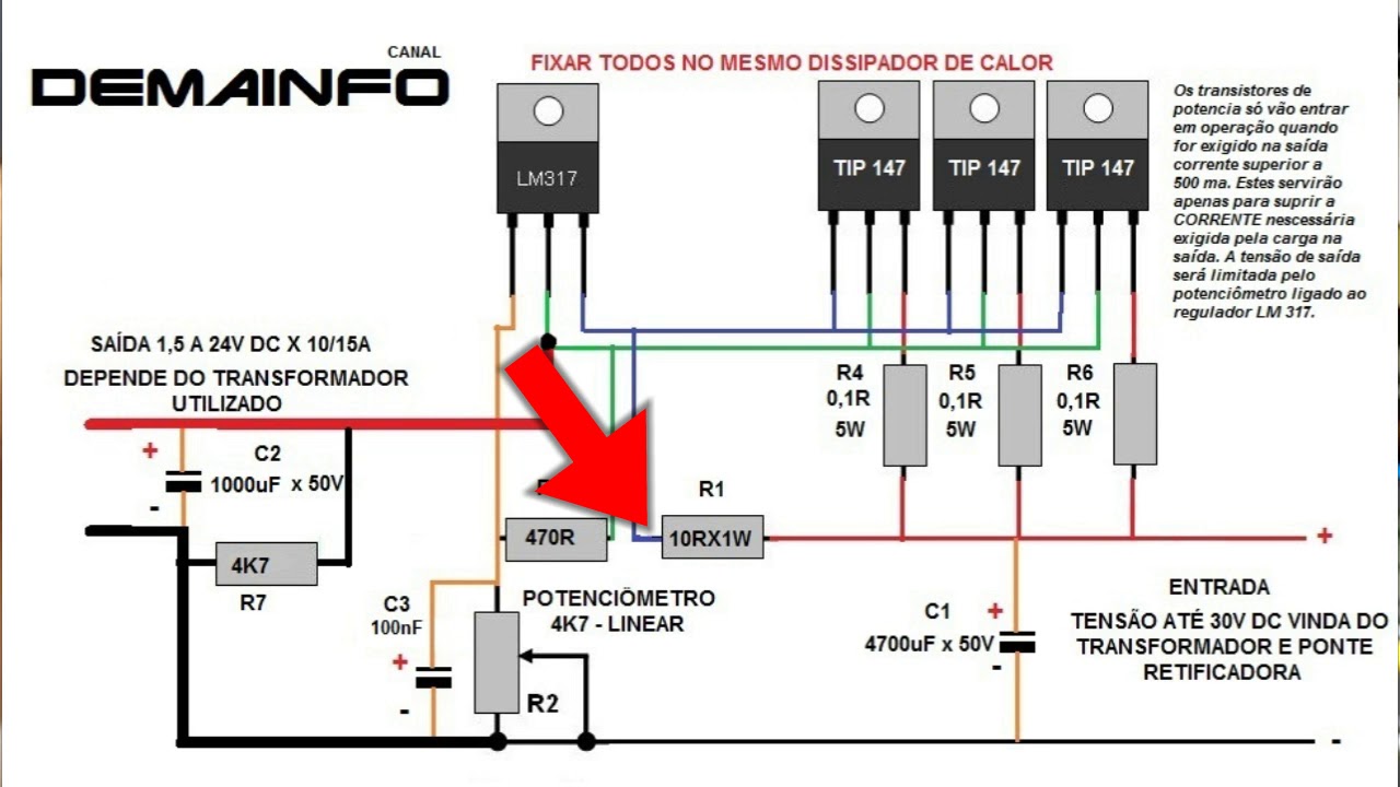 Fonte com LM317 Presta?