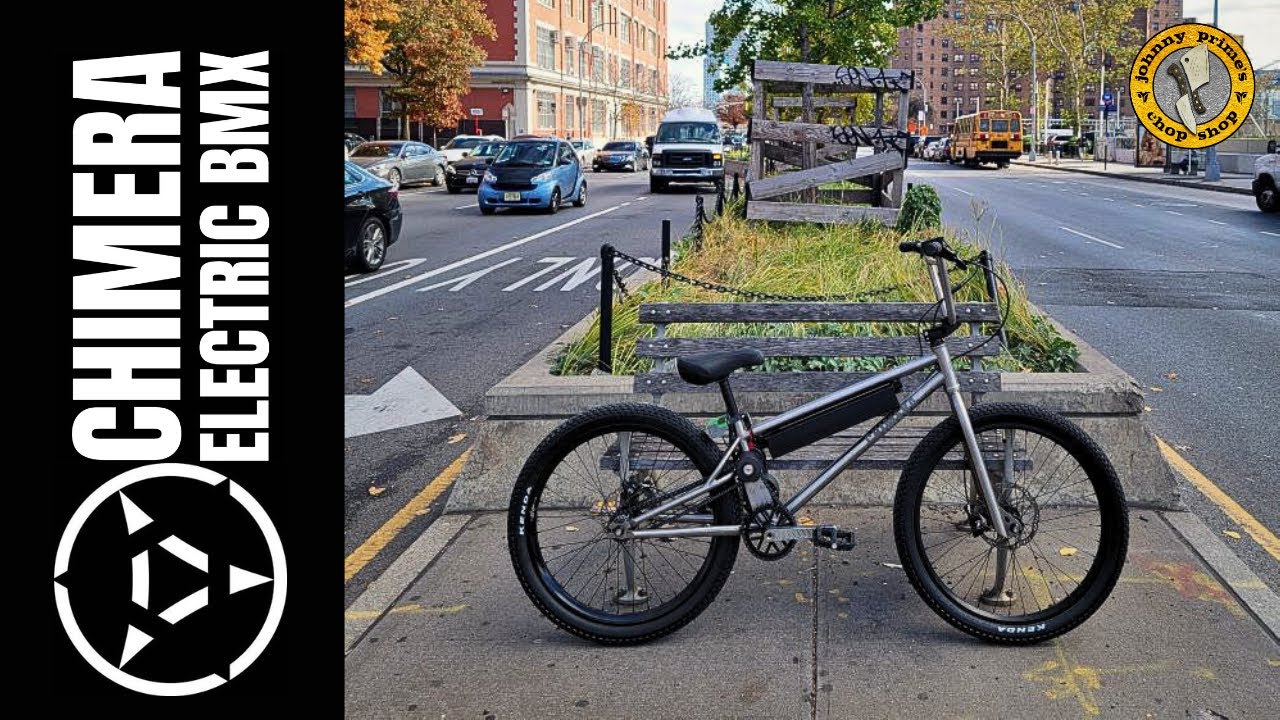 First Impressions- Chimera Electric BMX: A 35+mph Titanium eBike! [4K]