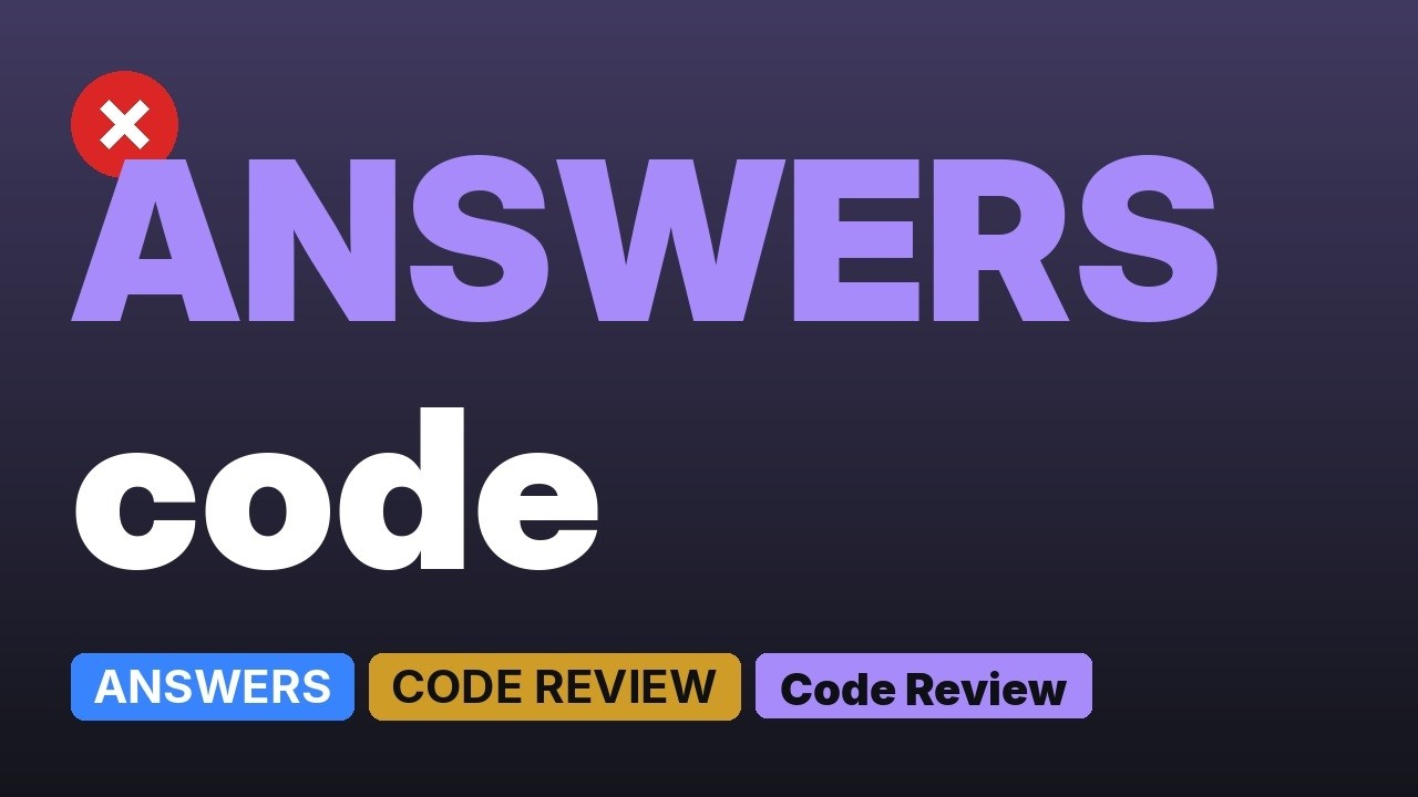 Code Review: 