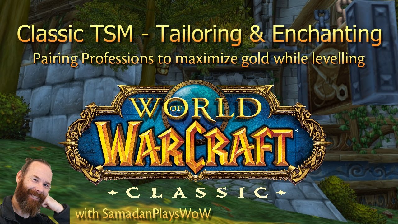 WoW Classic TSM - Enchanting and Tailoring - Early Levels