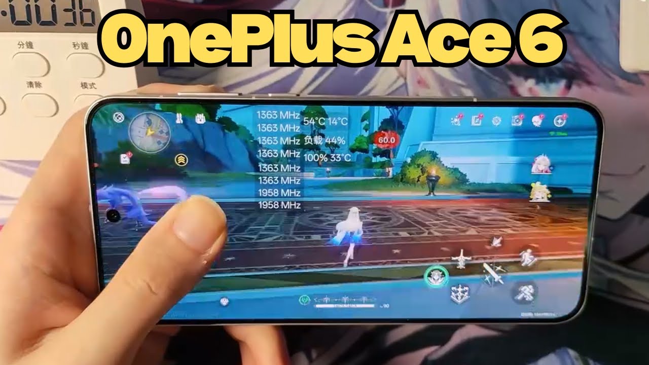 OnePlus Ace 6 - Unboxing, Genshin Impact Gaming & Heat Test