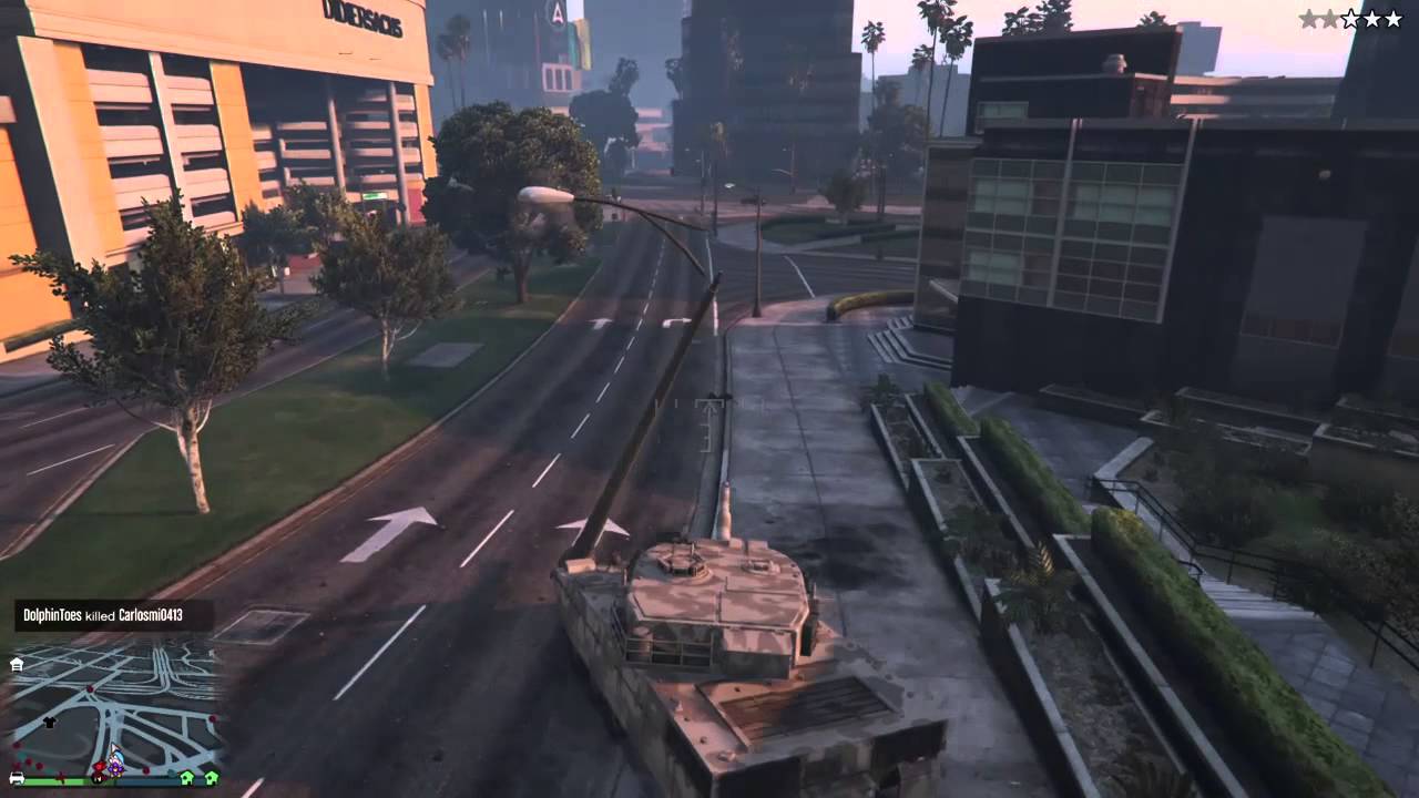 GTA 5 ONLINE: TANK MASSACRE