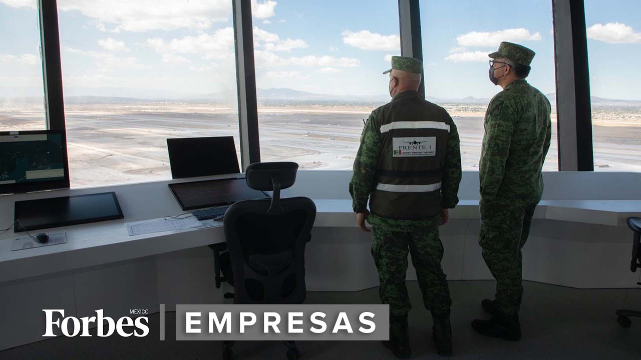 Así es el corazón del AIFA, la torre de control