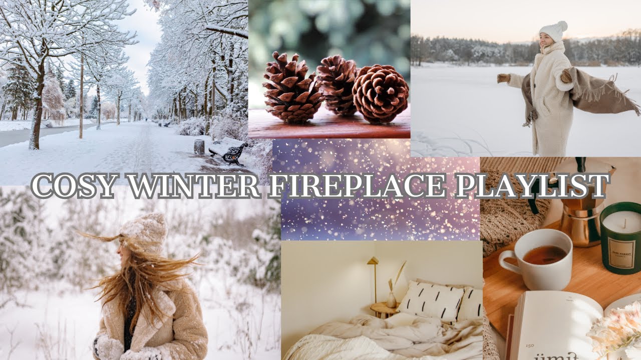 ❄ COSY WINTER FIREPLACE JAZZ PLAYLIST | Relaxing Music And Winter Evening Vibes | CARLY HAMPTON