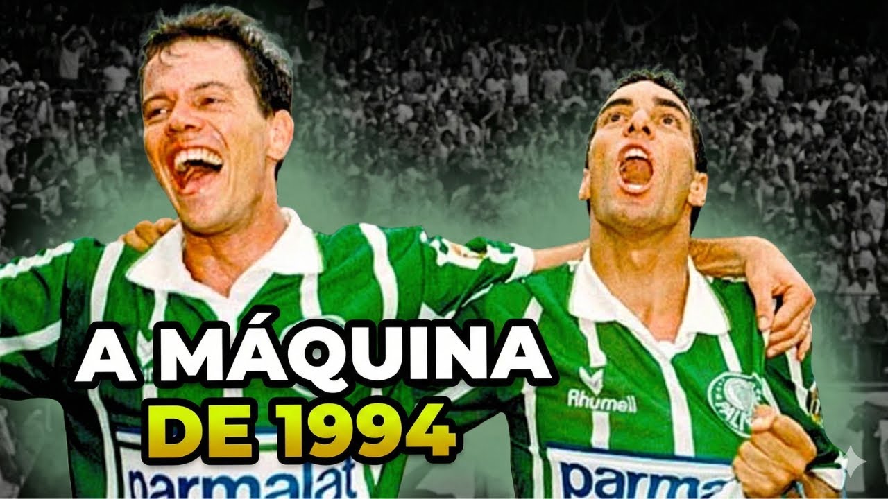 O Palmeiras IMBATÍVEL de 1994: Como esse time dominou o Brasil
