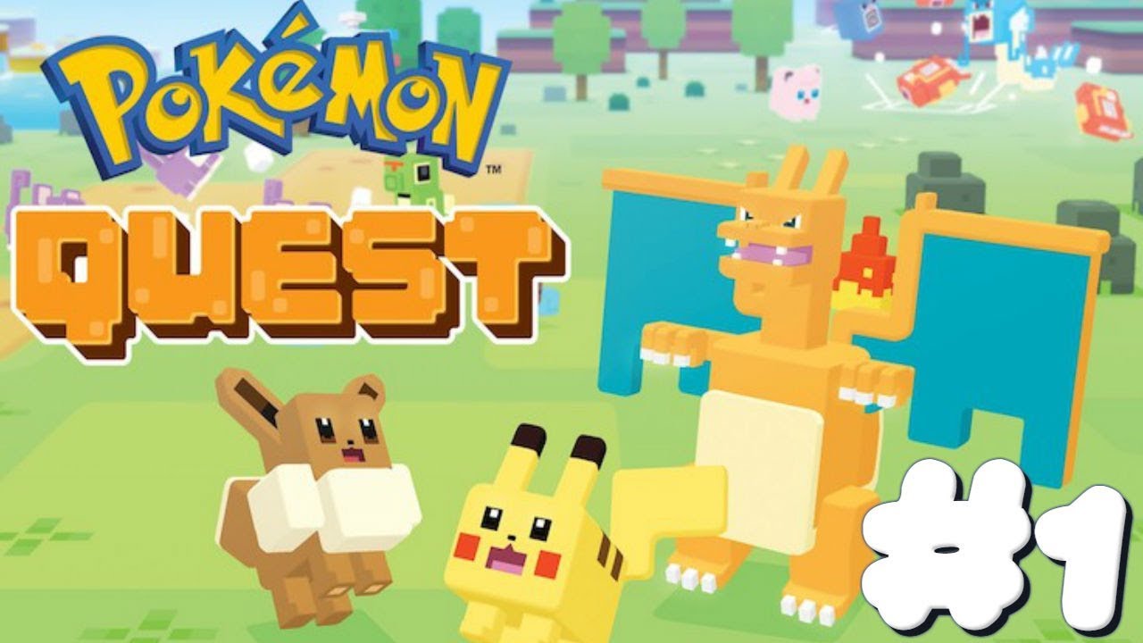 Pokemon Quest - World 1 + Boss Fight COMPLETE! - Episode 1