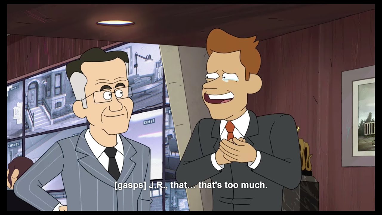 Brett getting paid in the affection his family never gave him instead of money - Inside Job