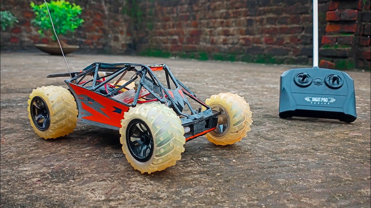 🟢How to Make RC Car | How to Make remote control car | RC car making | HACKER JP