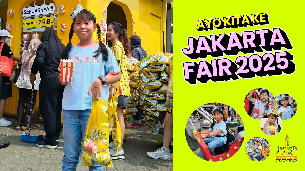 a day in my life part 41 - Main ke Jakarta Fair 2025  | Anindya Shakila
