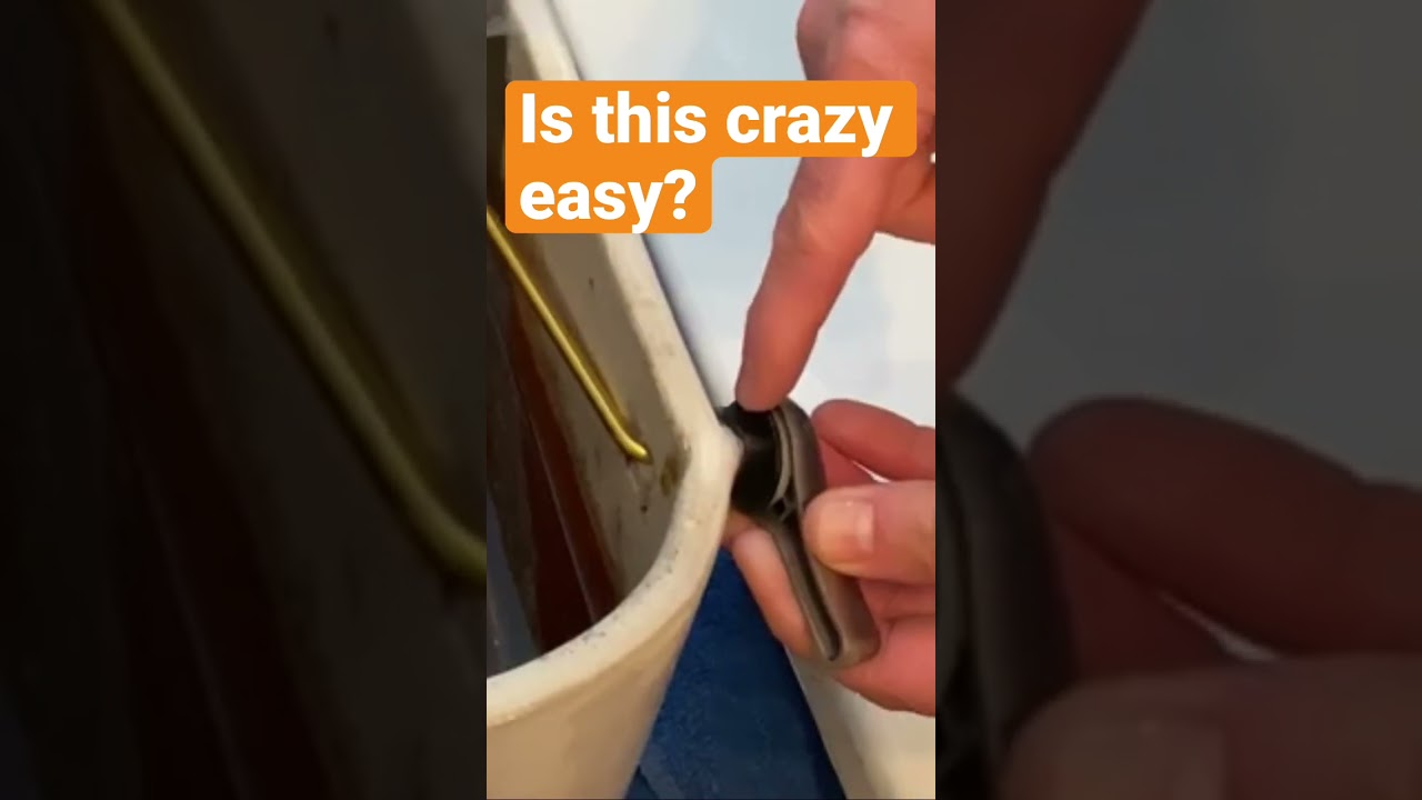 How to replace a toilet flush handle quick and easy tips￼