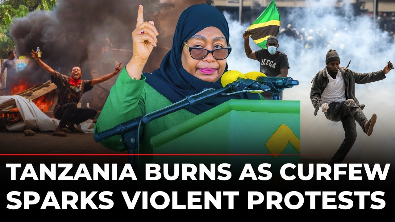 Tanzania Protest LIVE: Chaos Erupts Amid Disputed Elections & Internet Blackout, Samia Suluhu Hassan