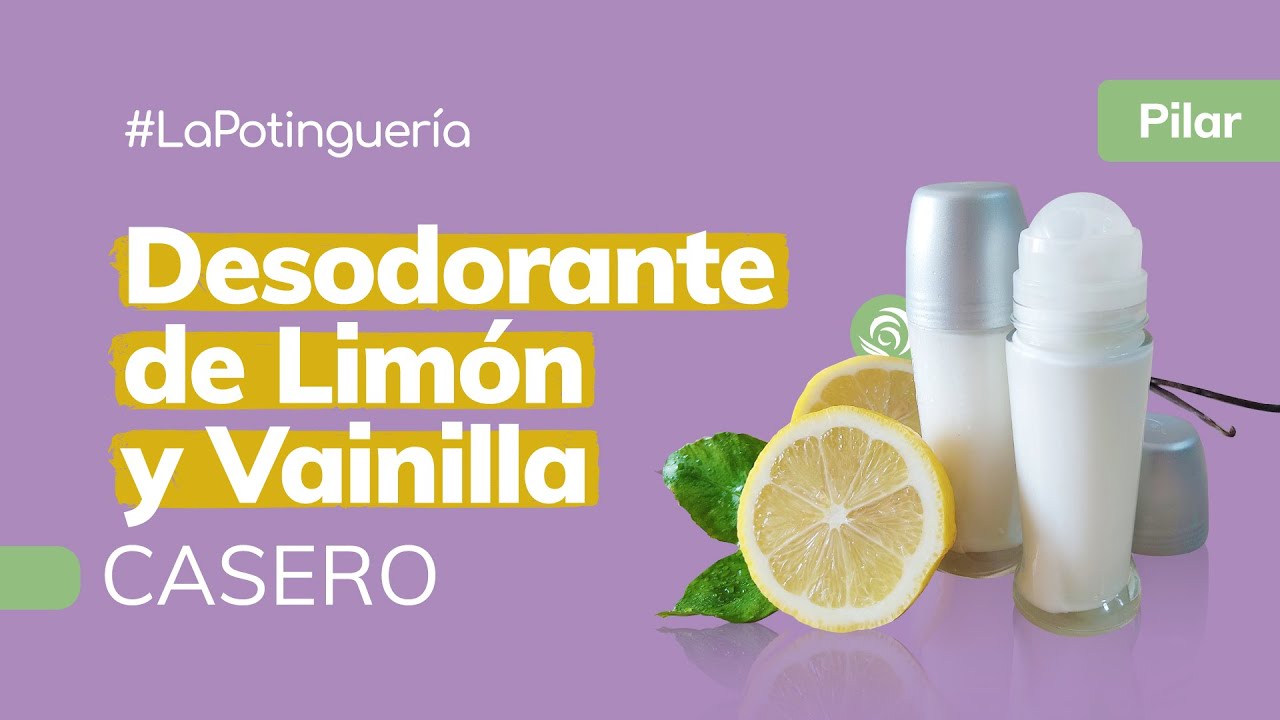 Cómo hacer Desodorante de Limón y Vainilla 🍋🌿 | Cosmética Casera y Natural - Jabonarium #LP